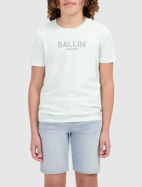 Regular fit Crewneck SS T-shirts Embro Groen