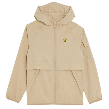 Hooded Windbreaker Jacket Zand