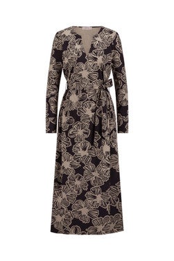 Felice flower dress Zwart 1