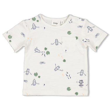 T-shirt AOP - Rock My Boat Off White