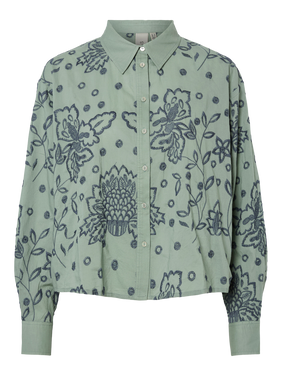 YASRIMIS LS SHIRT S. Groen