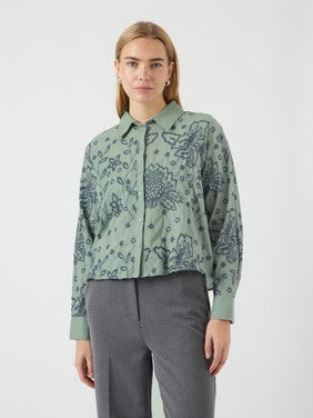 YASRIMIS LS SHIRT S. Groen