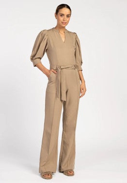 HELLEN PES 588 Jumpsuit Beige