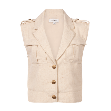 LYNETTE PES Gilet 822 Beige