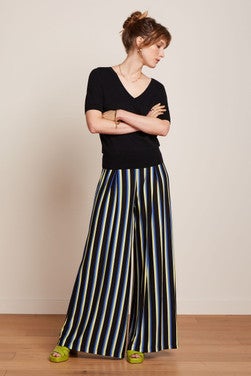 Antonia Pants Embla Stripe Zwart 1