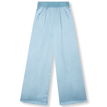 Ladies Woven Straight Leg Pants Cassidy Licht Blauw