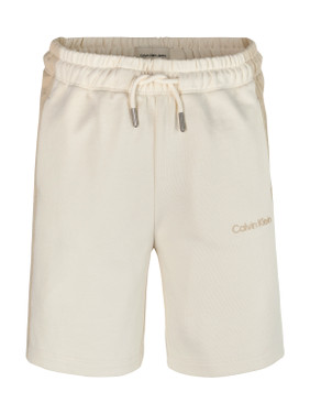 COLOR BLOCK RELAXED SHORTS Beige