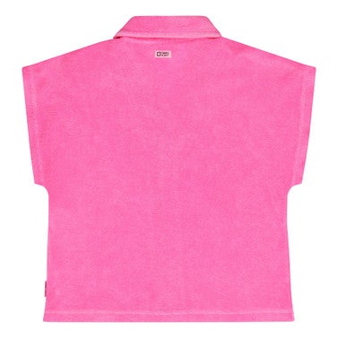 Jolie Blouse Terry Neon Roze