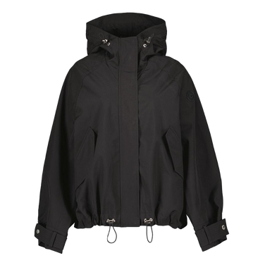 Oversized Softshell Jacket Zwart 1