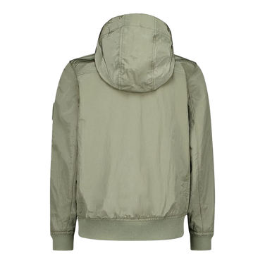 Waxed Crincle Jacket Groen