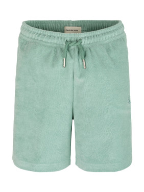 TOWELLING TEXTURE SHORT Groen