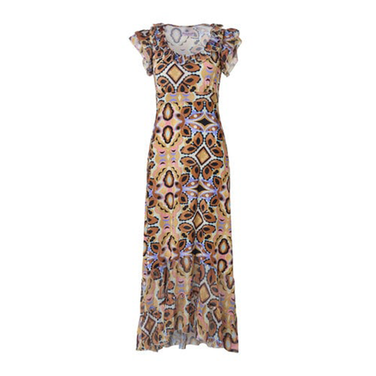Vicky Riu Nude Dress Multi