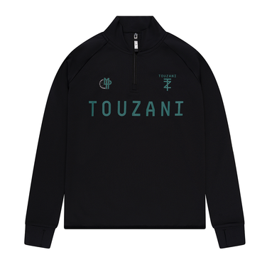 PLATINUM TRACK TOP HALFZIP Zwart 1