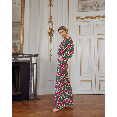 Mandy lotus jumpsuit Groen