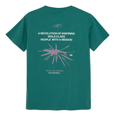 T-shirt RLX Backprint Groen