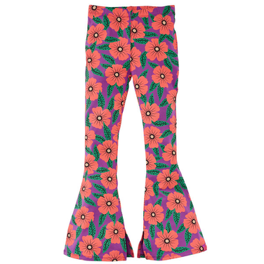 Doreen Flared Pants Flowers Multi