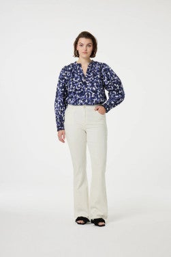 Eva Flare Jeans Off White