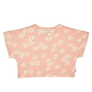 Relaxed Tee AOP Daisy Roze