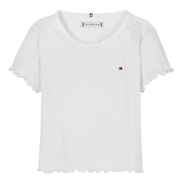 ESSENTIAL RIB TOP SS TH Wit 1