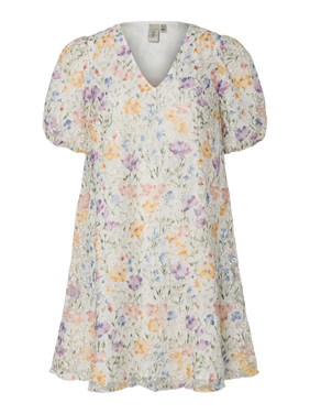 YASLEANNA SS DRESS S. - SHOW Off White