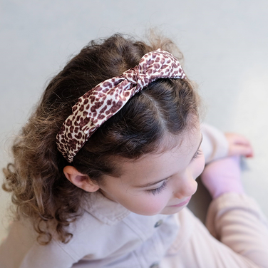Leopard Edie Bow Alice Haarband Bruin 1