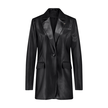 Ilevio PU Blazer Zwart 1