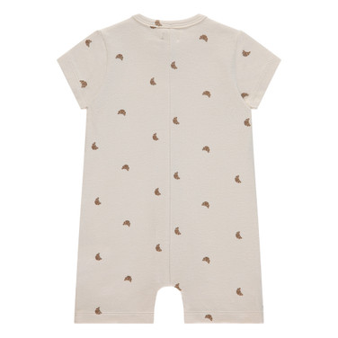 baby suit shortsleeve Tiny croissant Off White