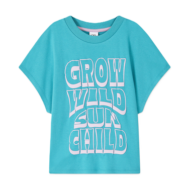 Smiley T-shirts Blauw