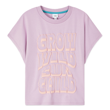 Smiley T-shirts Roze