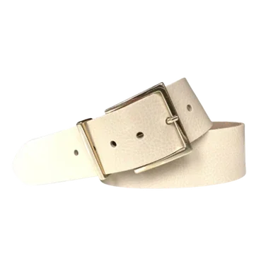 5cm Gloss Strakke Gesp Met Metaal Lock Zand