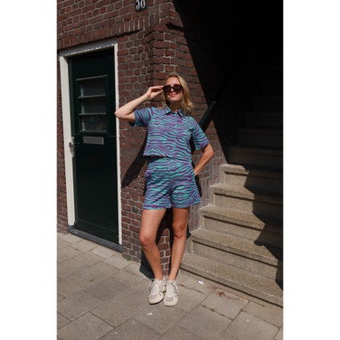 Diaz regular short Paars