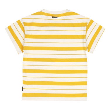 Glace Tee Striped Geel