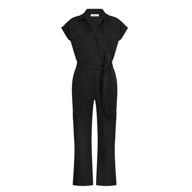 Nancy cargo jumpsuit Zwart 1