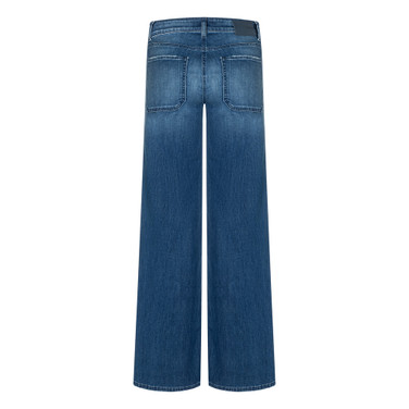 Aimee Patched Pocket Jeans Blauw