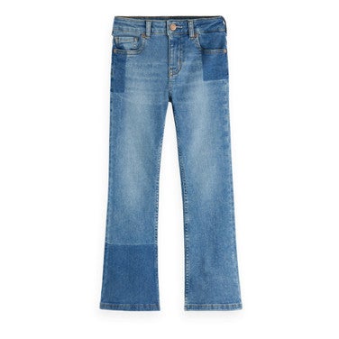 The Charm flared jeans Breakdance Blauw