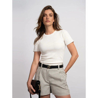 Isabel Shorts Off White