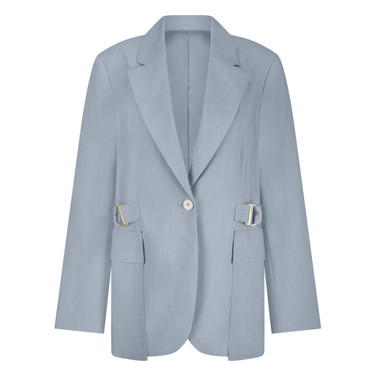Isla Blazer Licht Blauw