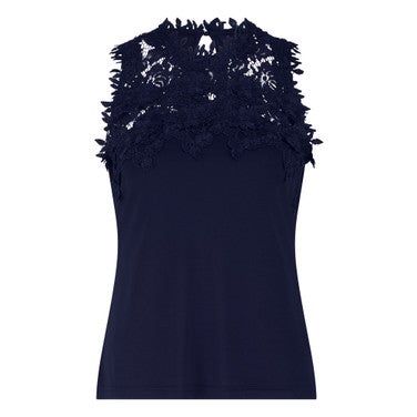 Margo Top Donker Blauw