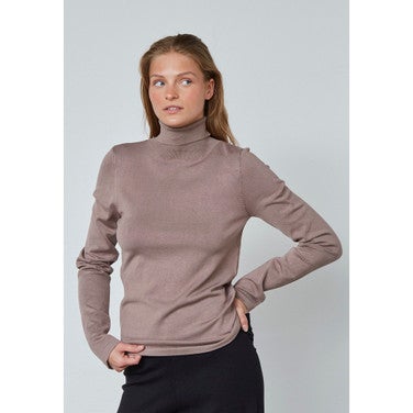 LEPIA-T.PU Knit Bruin 1