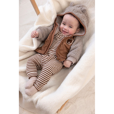 Broek streep - Wild World Bruin 1