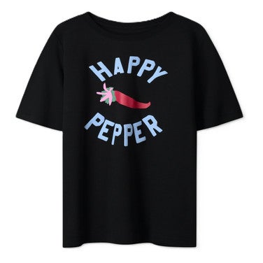 TSHIRT - Garden Pepper Zwart 1