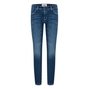Raja CMB Applikation Jeans Donker Blauw