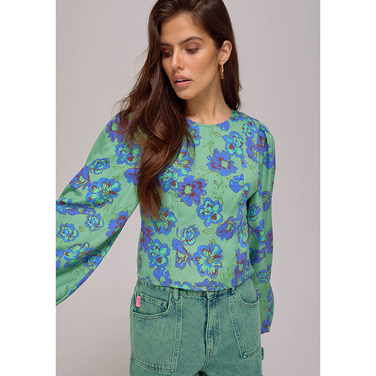 FLOOR-LS Blouse Groen
