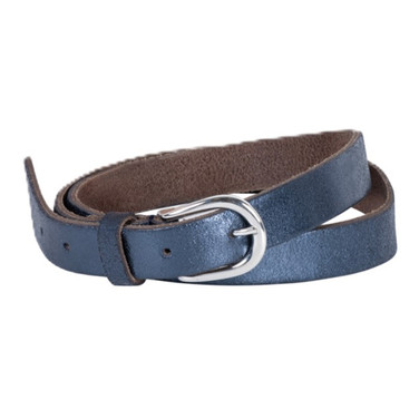 SIA RIEM ML 905 metallic leather Blauw