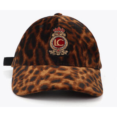 Luipaardprint Pet Met LC Logo Bruin 1