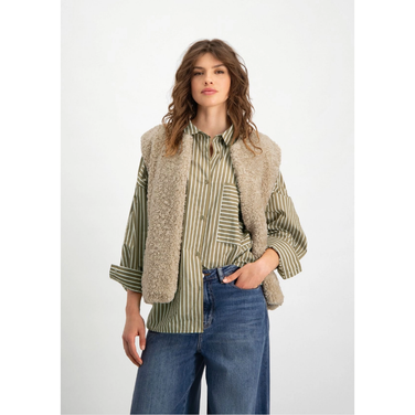 FIORA BLOUSE Camel