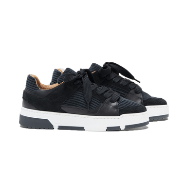 Whitby Corduroy Zwart 1