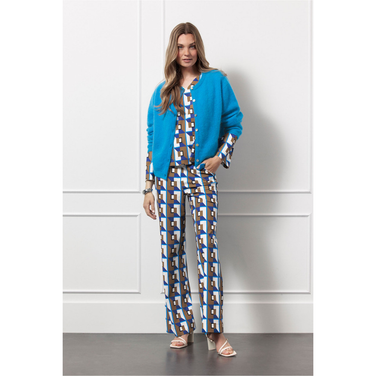 Marilon graphic trousers Multi
