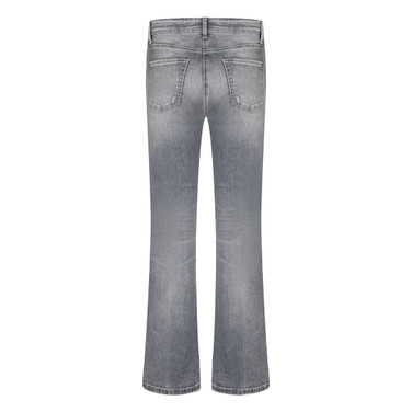 Paris Flared Shadow Effect Jeans Grijs