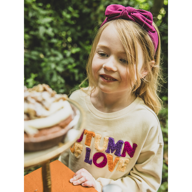 Little sweater Autumn of Love Off White